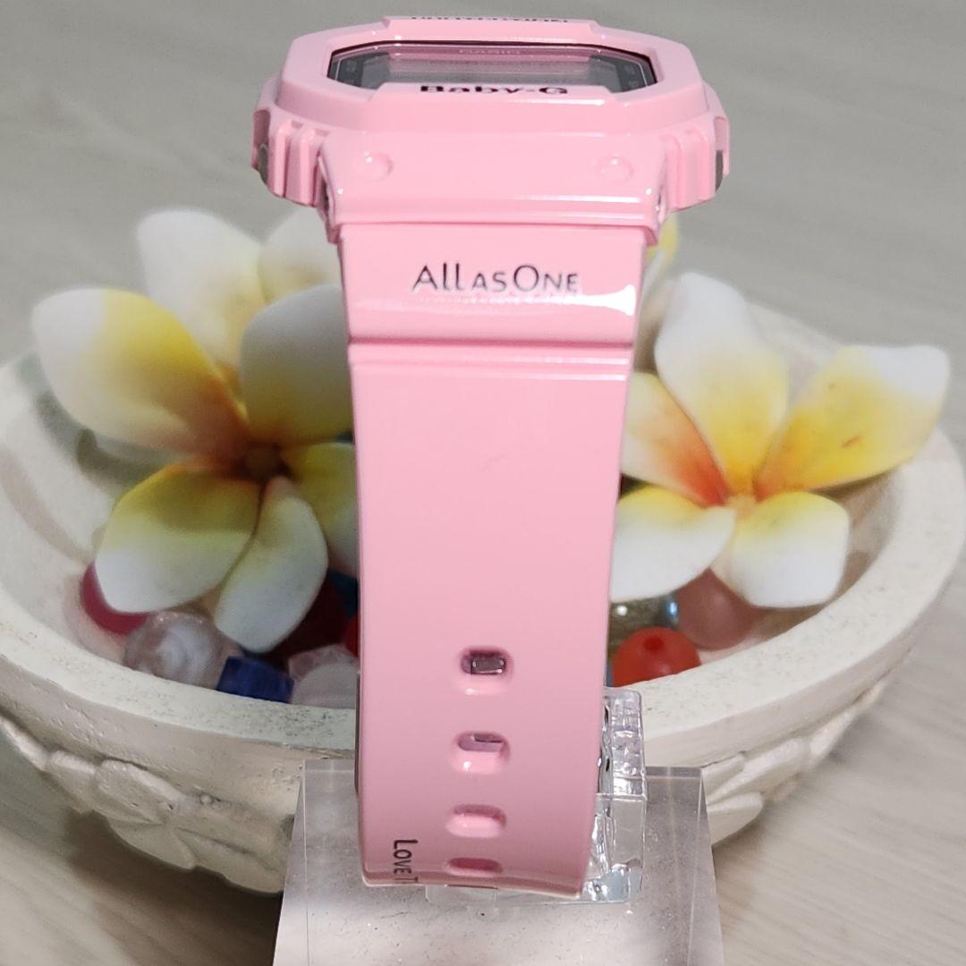 美品 電波ソーラー 腕時計 カシオ ベビーg BABY-G イルクジ B391
