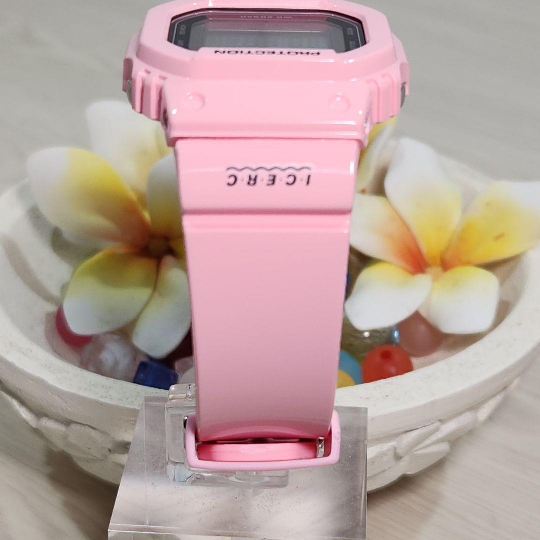 美品 電波ソーラー 腕時計 カシオ ベビーg BABY-G イルクジ B391