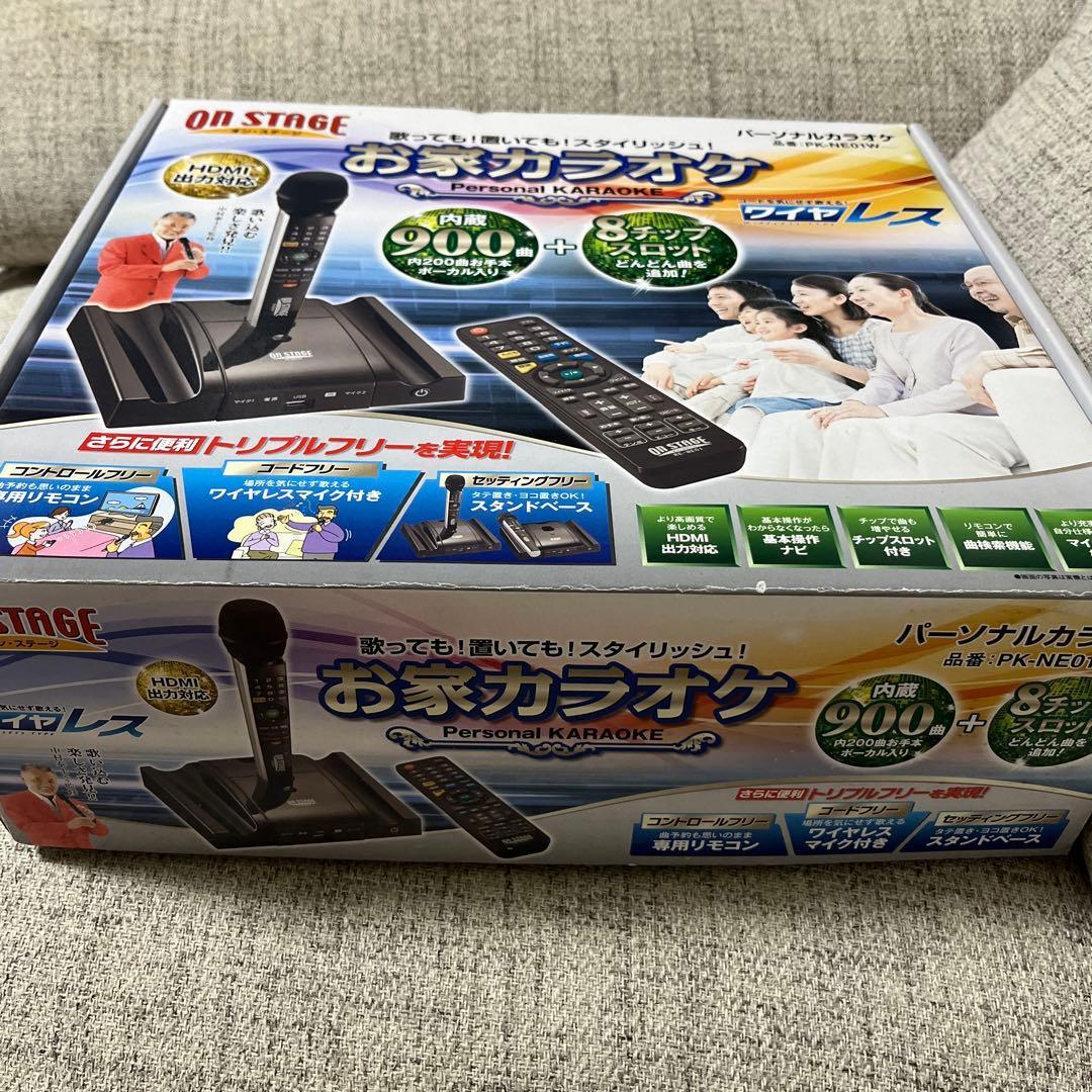ON STAGE ワイヤレスカラオケ PK-NEO1W