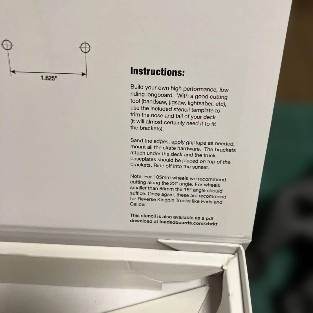 LOADED ZEE BRACKET 新品　未使用