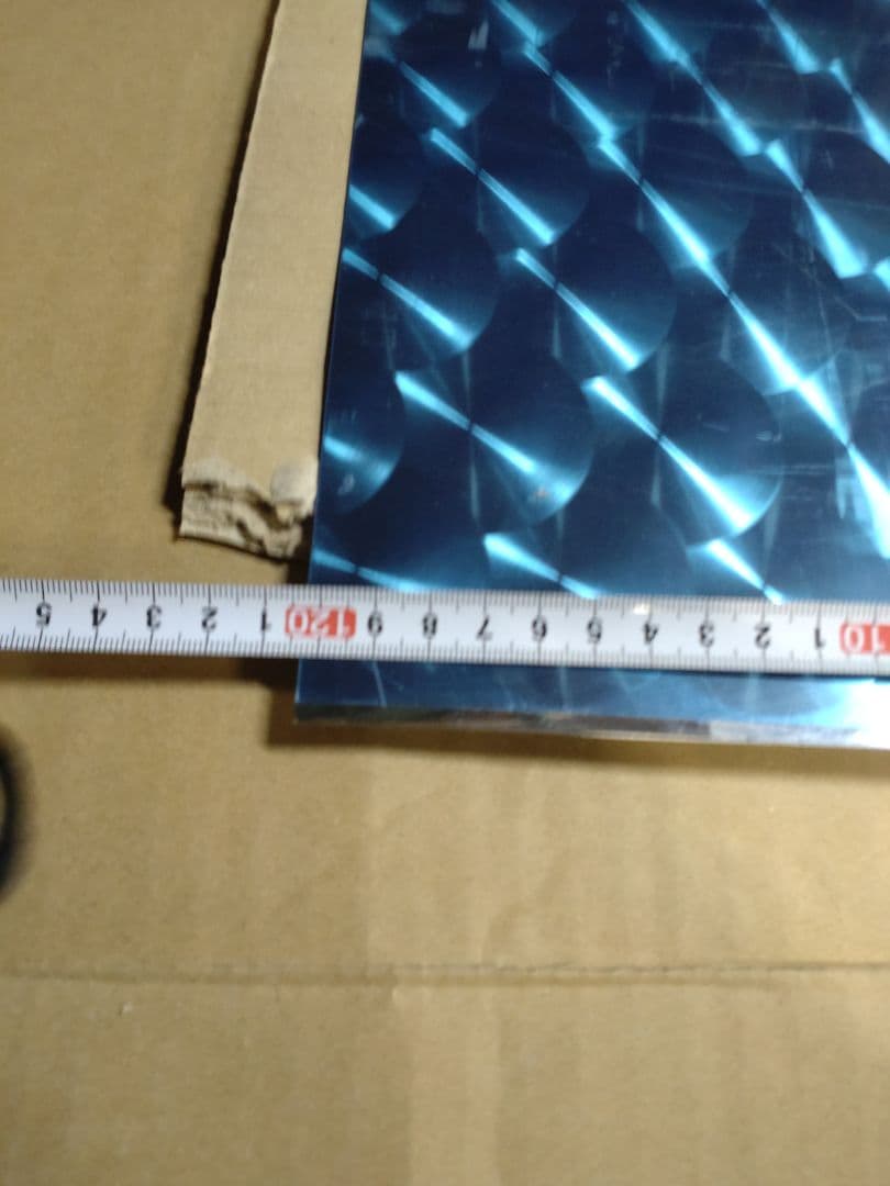 ステンレス ウロコ板 約120cm x 45cm 0.8mm厚