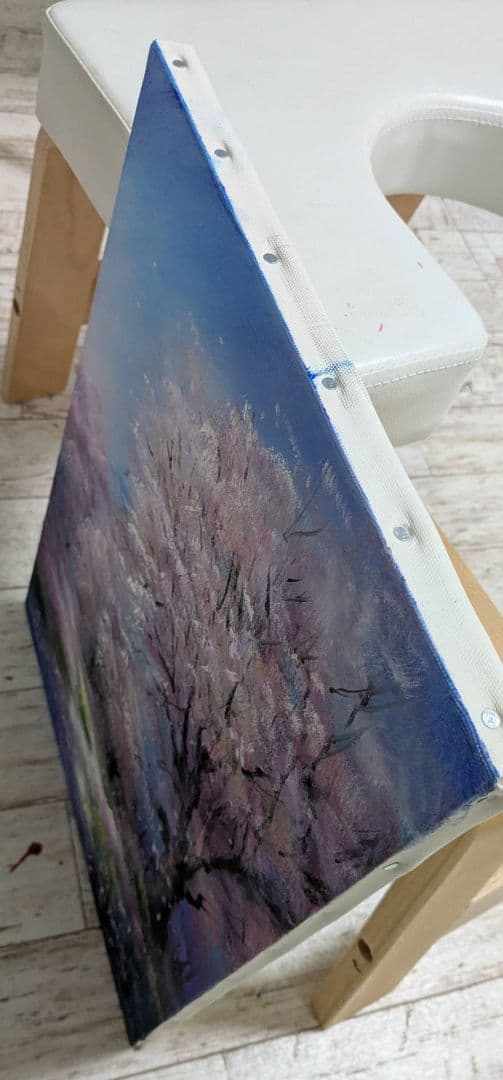 油絵・風景画② 桜