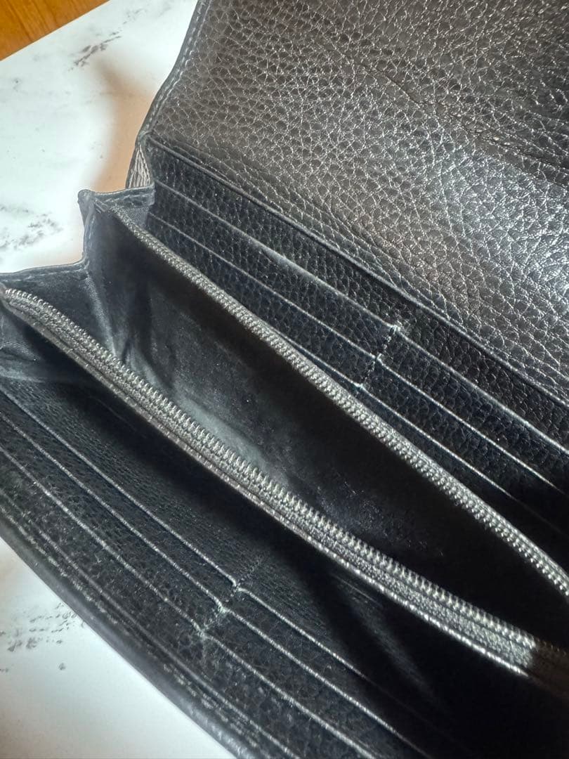 【即購入◎】GUCCI 長財布 ダブルG コンチネンタルウォレット 黒