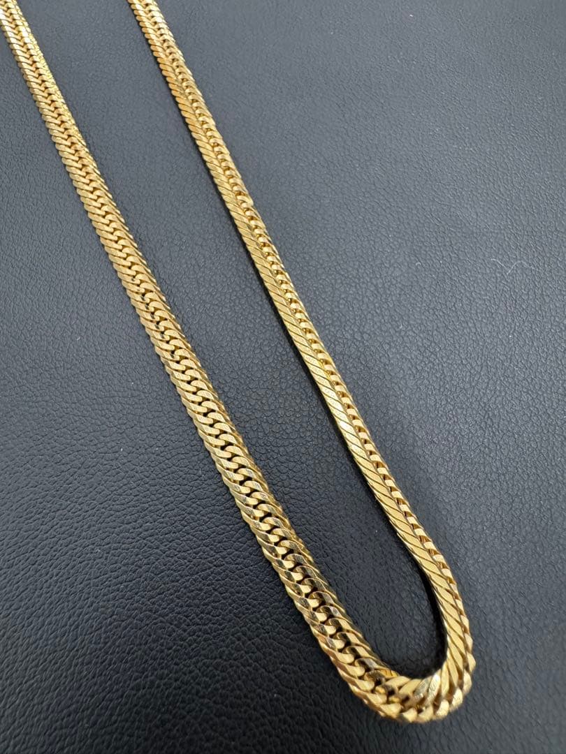 【中古】K18喜平ネックレス (12面カットトリプル) 45cm/18.2g