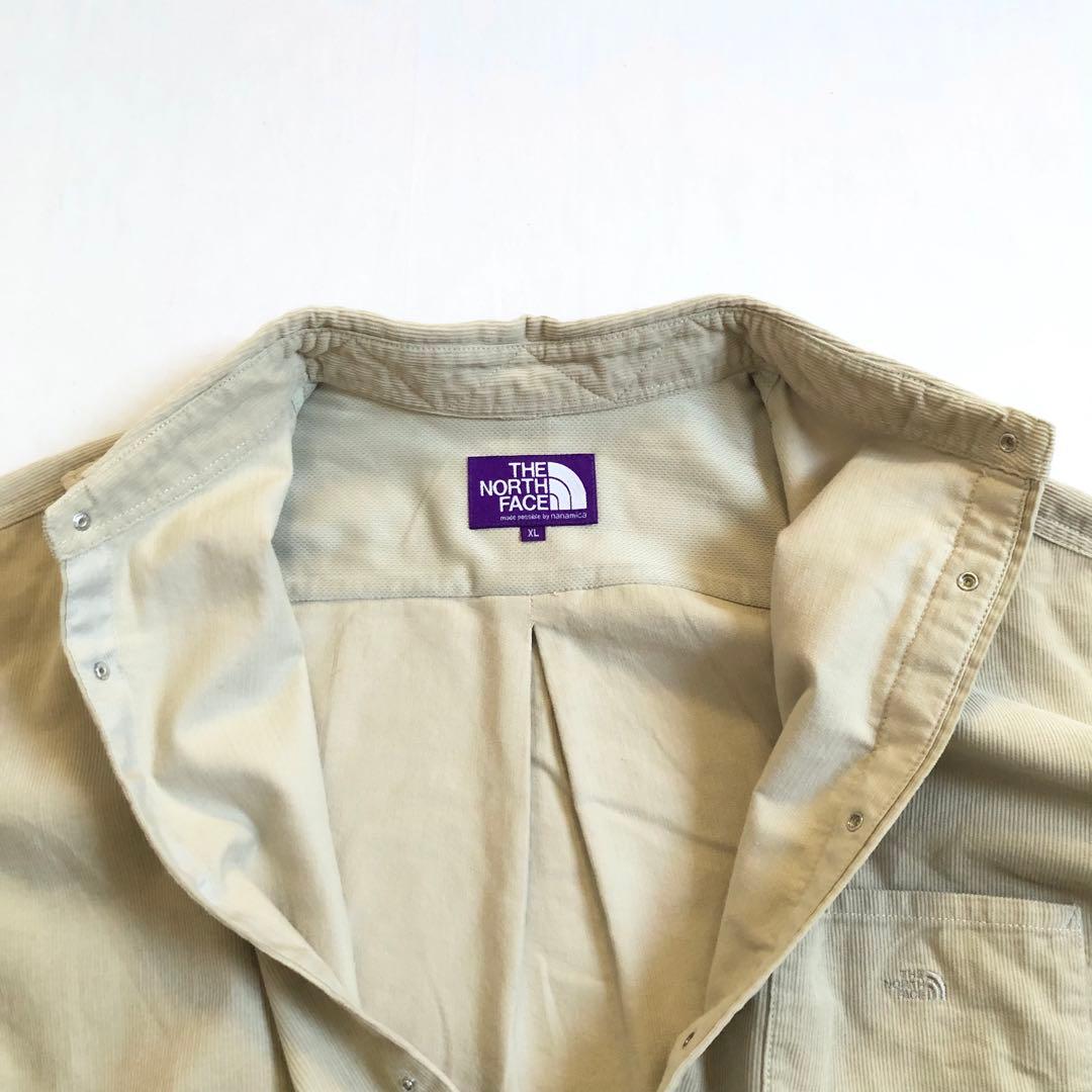 THE NORTH FACE PPL オーガニックコットン コーデュロイ シャツ