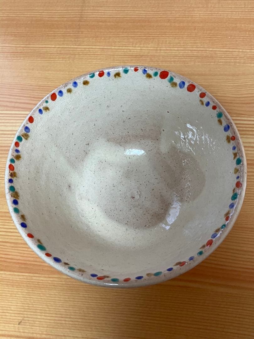 伊藤聡信 色絵 茶碗 未使用