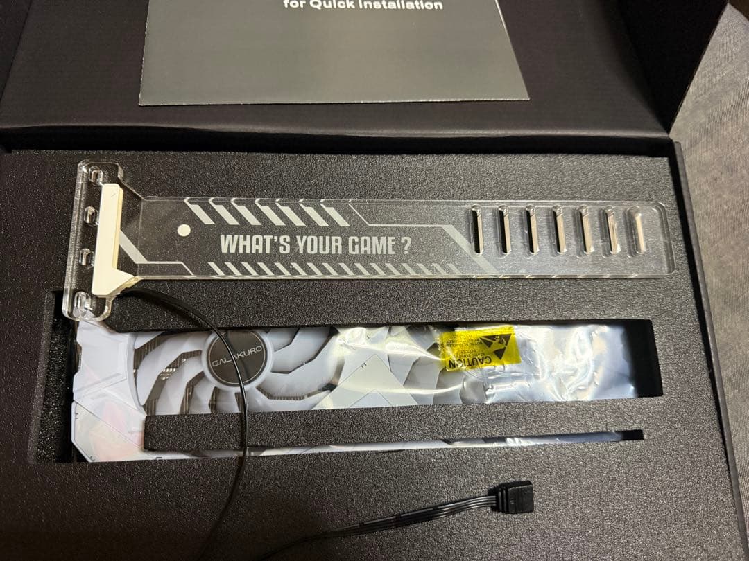 玄人志向 RTX 3070 Ti WHITEモデル
