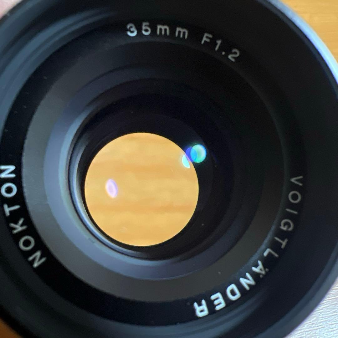 美品　Voigtlander Nokton 35mm f1.2 Xマウント