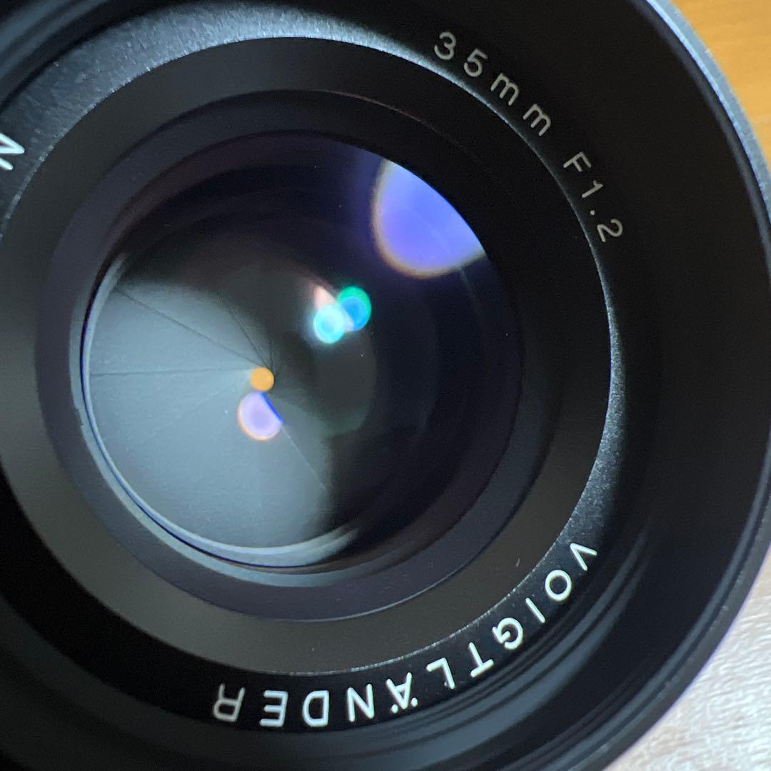 美品　Voigtlander Nokton 35mm f1.2 Xマウント