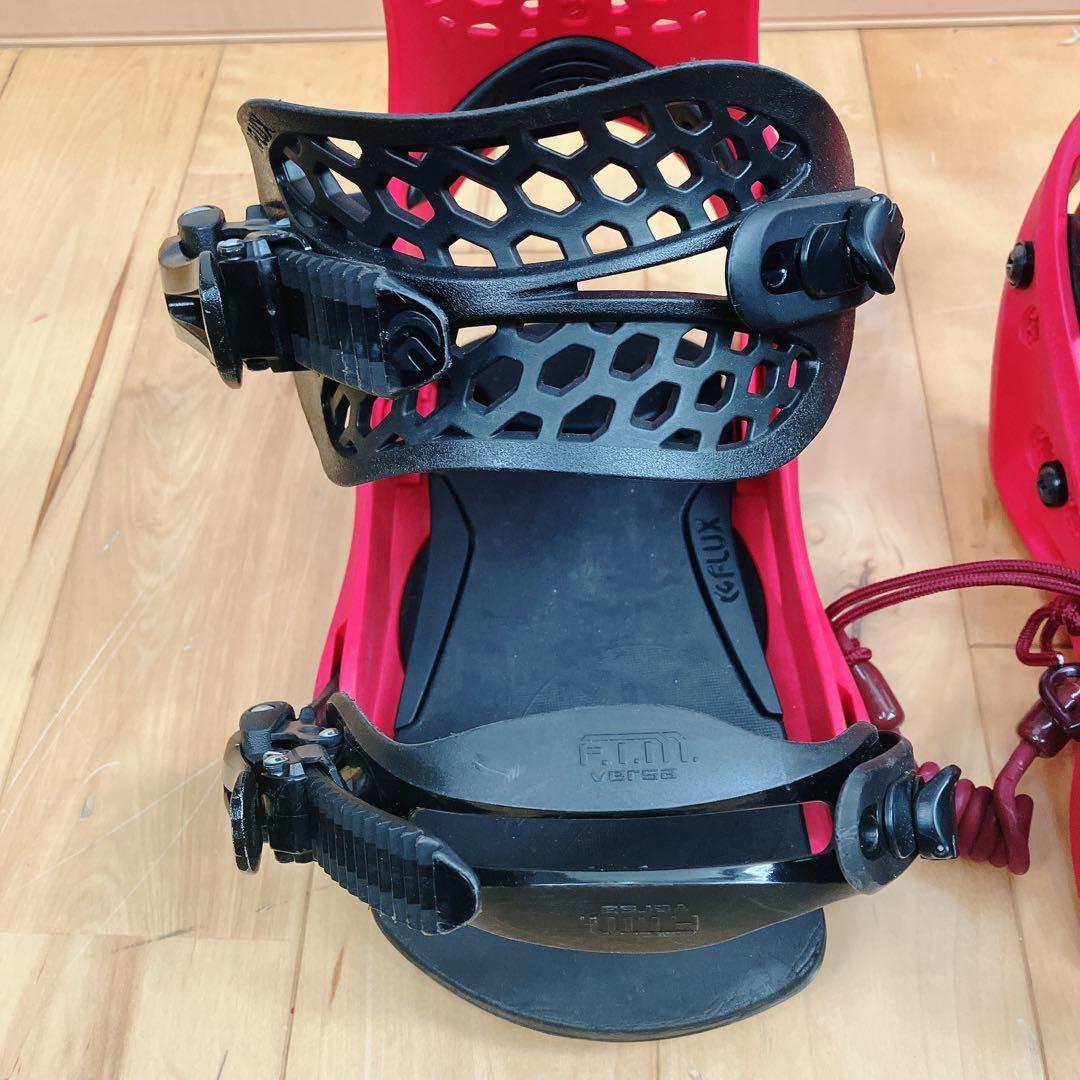 FLUX PR スノーボードビンディング レッド/ブラック