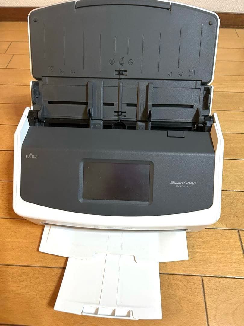 ScanSnap ix1500 スキャン枚数2743枚