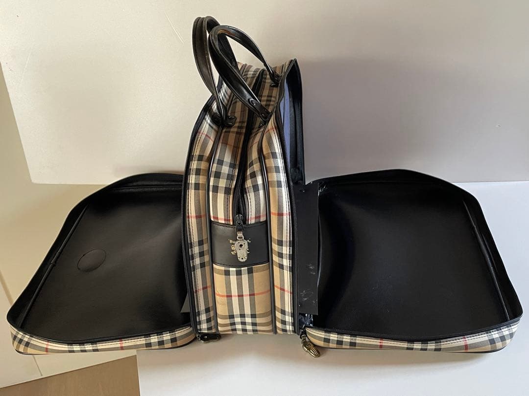 ビンテージ【BURBERRY】バーバリーボストンバッグ