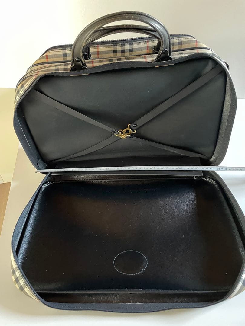 ビンテージ【BURBERRY】バーバリーボストンバッグ