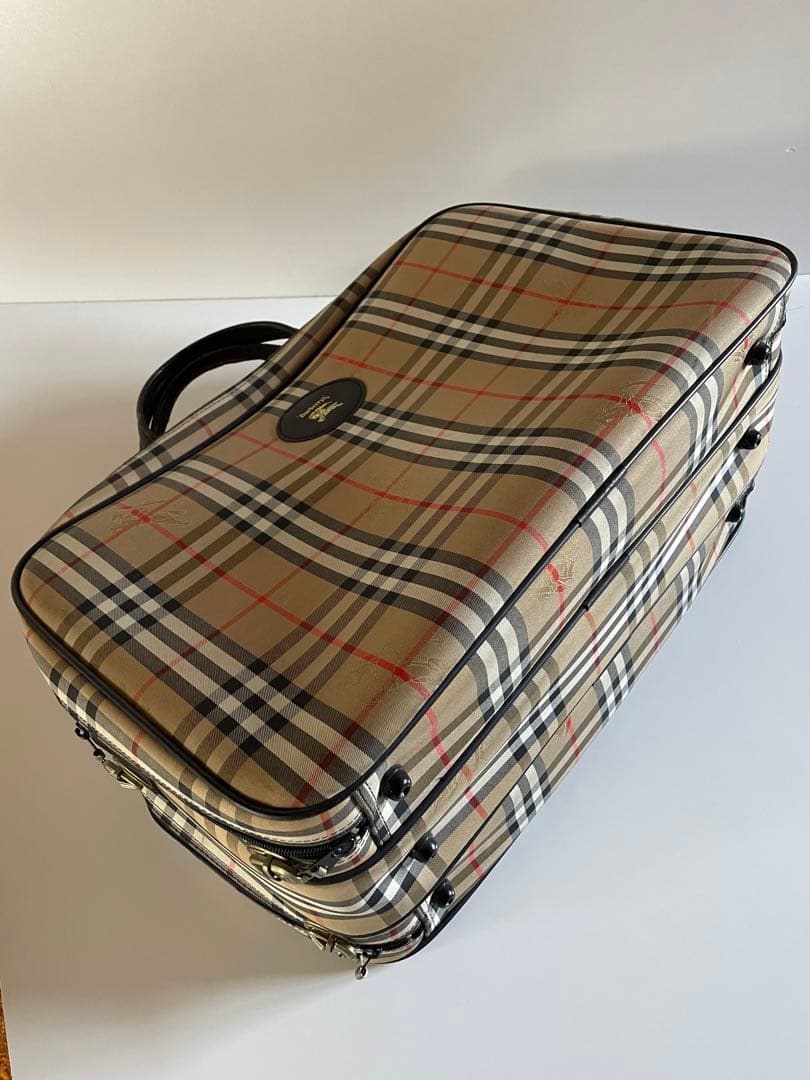 ビンテージ【BURBERRY】バーバリーボストンバッグ