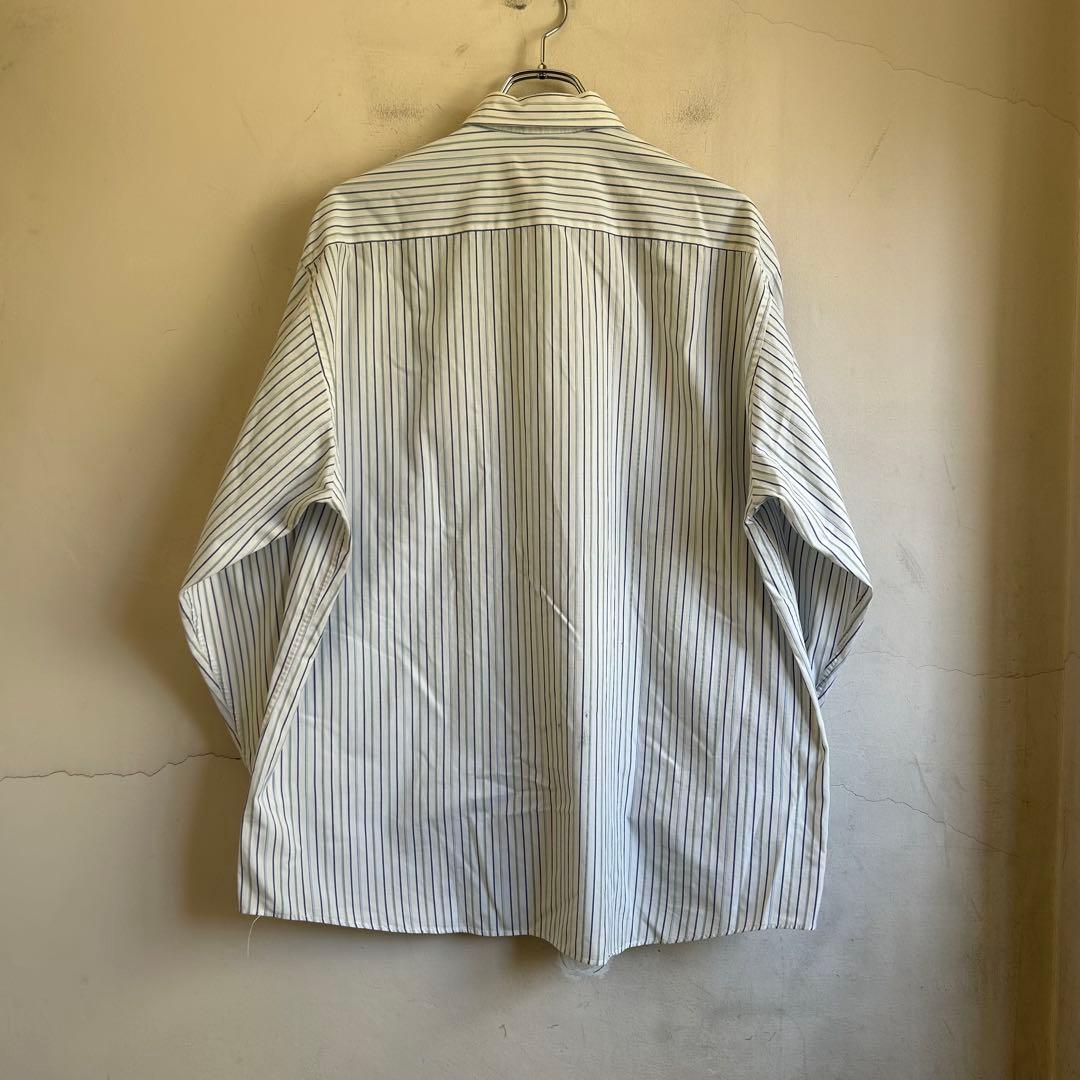 UK製 MARKS&SPENCER ストライプシャツ St.Michael