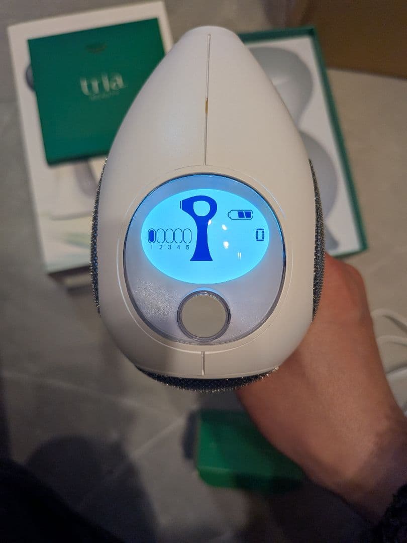 tria トリア・ヘアーリムーバルレーザ 4X 　脱毛器　男女兼用