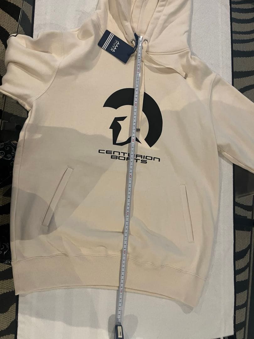 ムータマリン、CENTURION BOATS コラボパーカー ホワイト