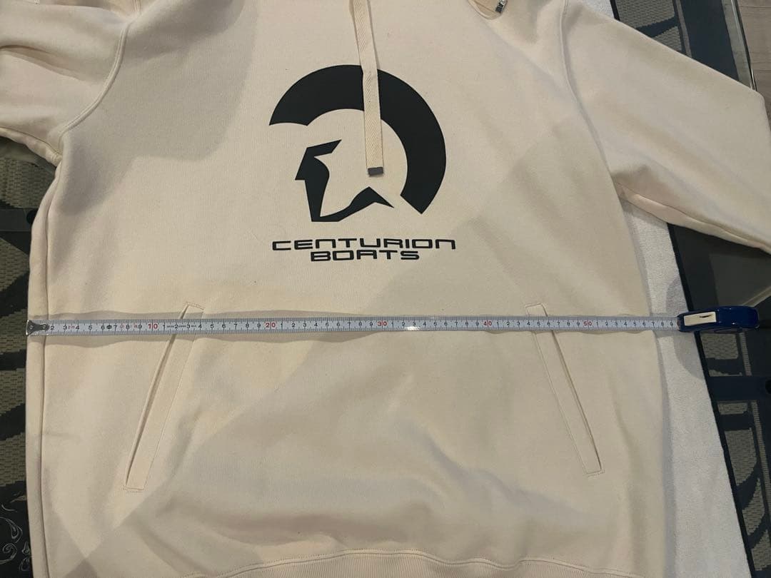 ムータマリン、CENTURION BOATS コラボパーカー ホワイト