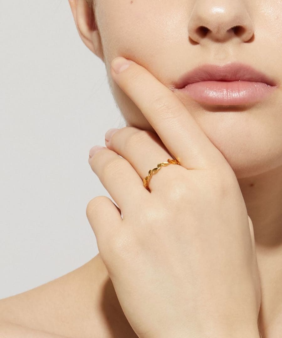 みー♪アルティーダウード モクマイ彫　リング　15号