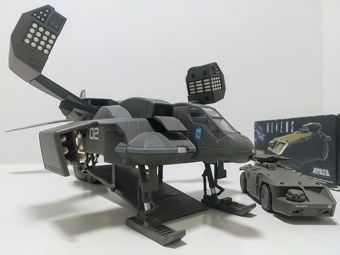 希少　エイリアン2　ドロップシップ　APC セット　　ミラクルハウス　アオシマ