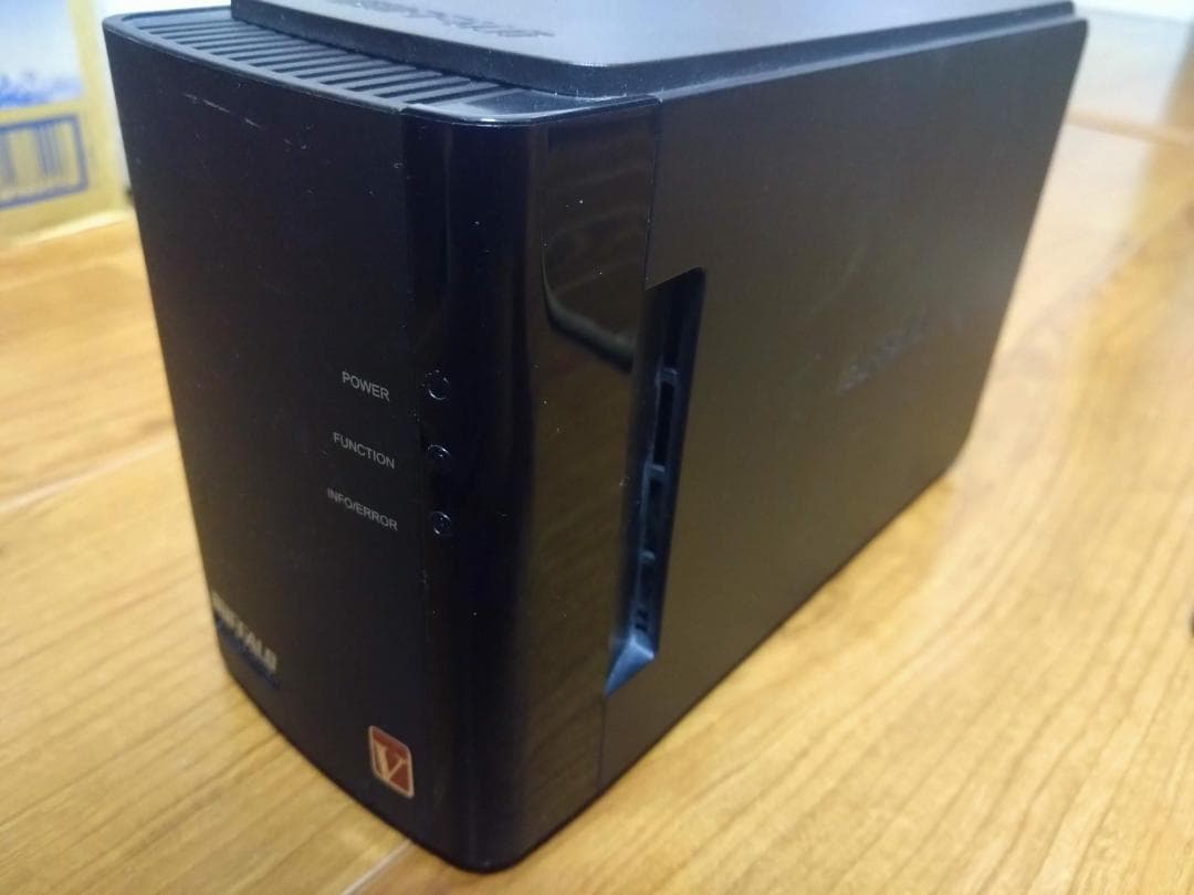 LinkStation LS-WVLCOA NAS(3TB✕2本の6TB)