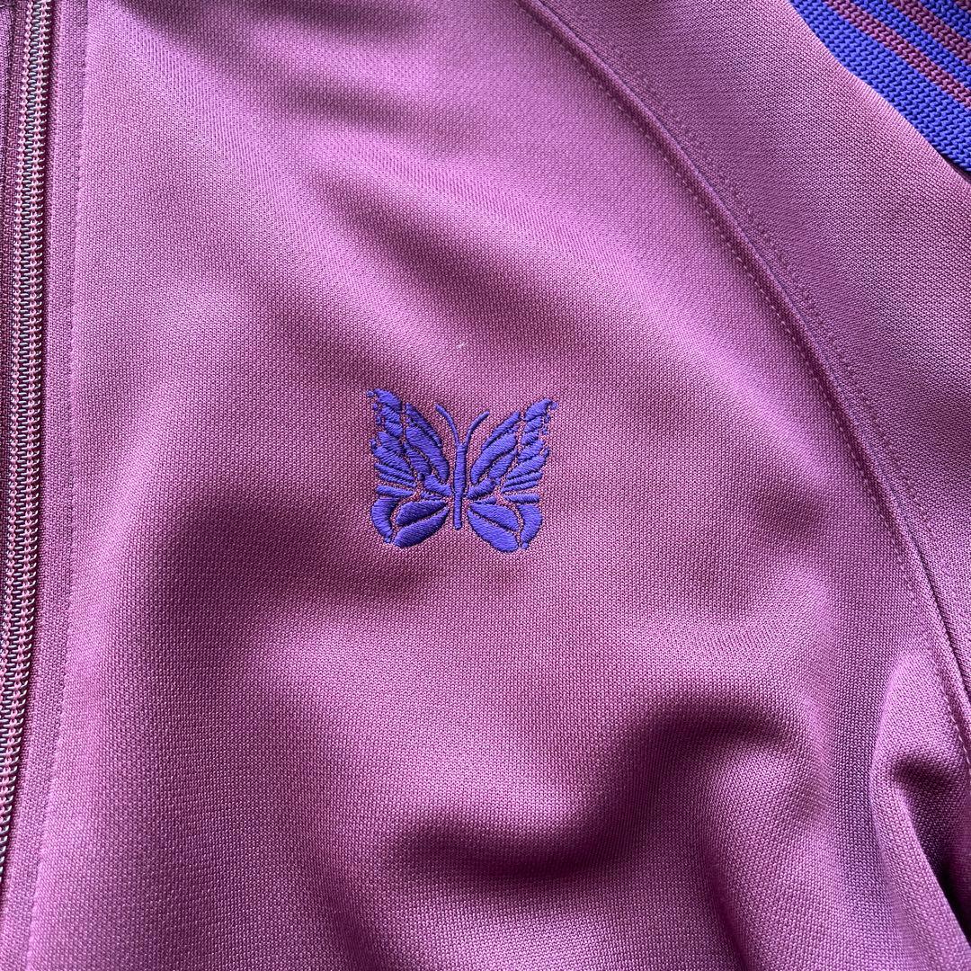 ニードルズ　トラックジャージ　ワインレッド　パープル