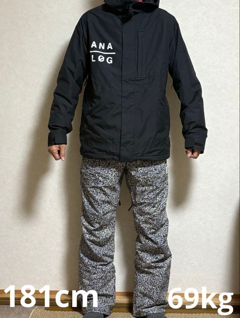 ♦︎良品♦︎ バートンANALOG スノボウェア　スキーウェア　メンズ　M