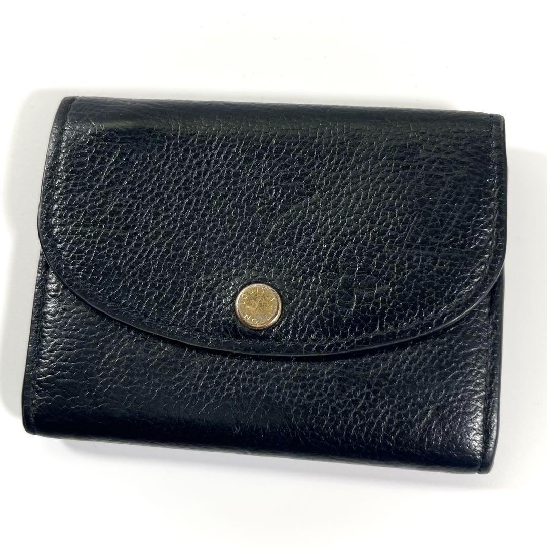 【美品】LOUIS VUITTON ポルトモネ・ロザリ　モノグラムアンプラント