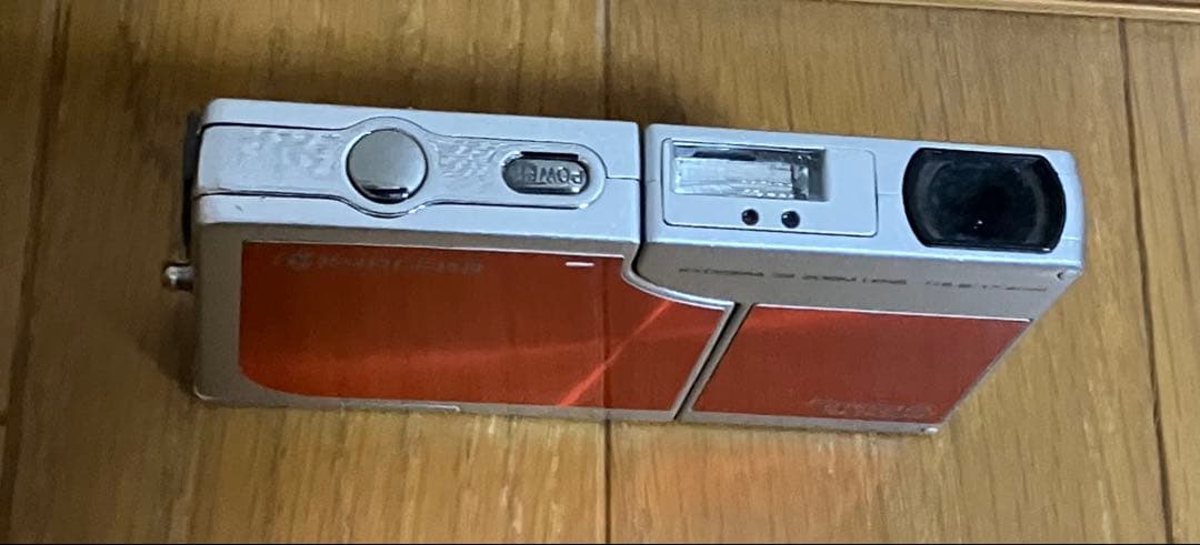 KYOCERA Finecam SL300R オレンジ　コンパクトデジタルカメラ