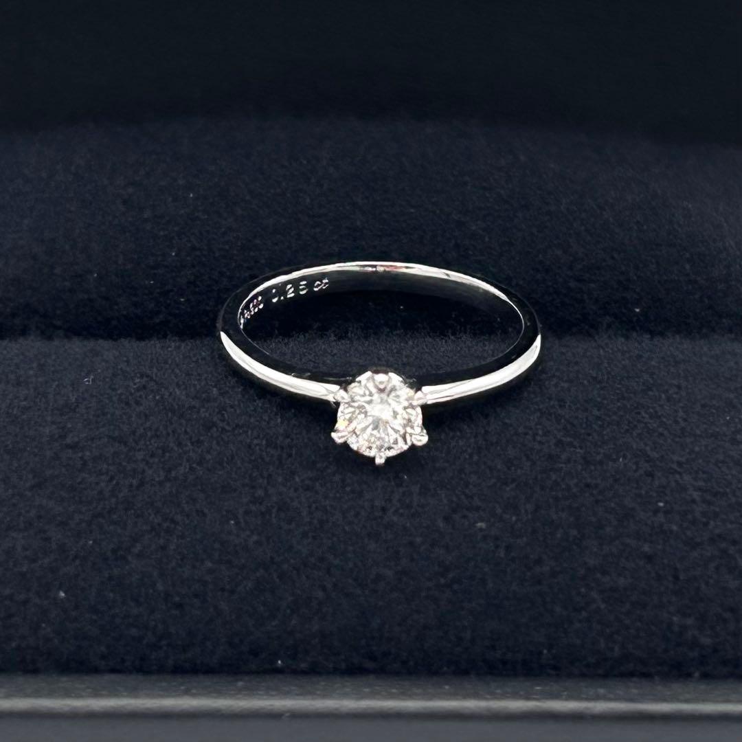 ODJ MERU99　ODM プラチナ ダイヤモンド リング6号 2.2g