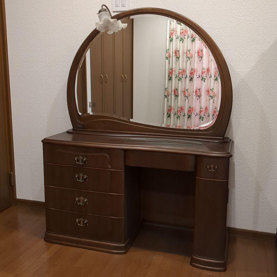 【最終価格】フランスミラー クラシックデザイン ドレッサー・鏡台(椅子は無し)