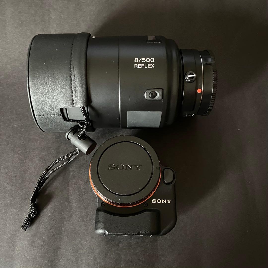 SONY 500mm F8 Reflex と LA-EA2 マウントアダプター