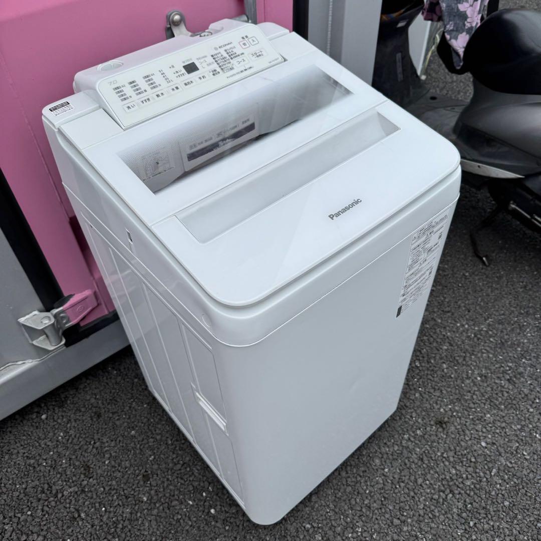 【606】2020年製　パナソニック　洗濯機　7KG インバーター