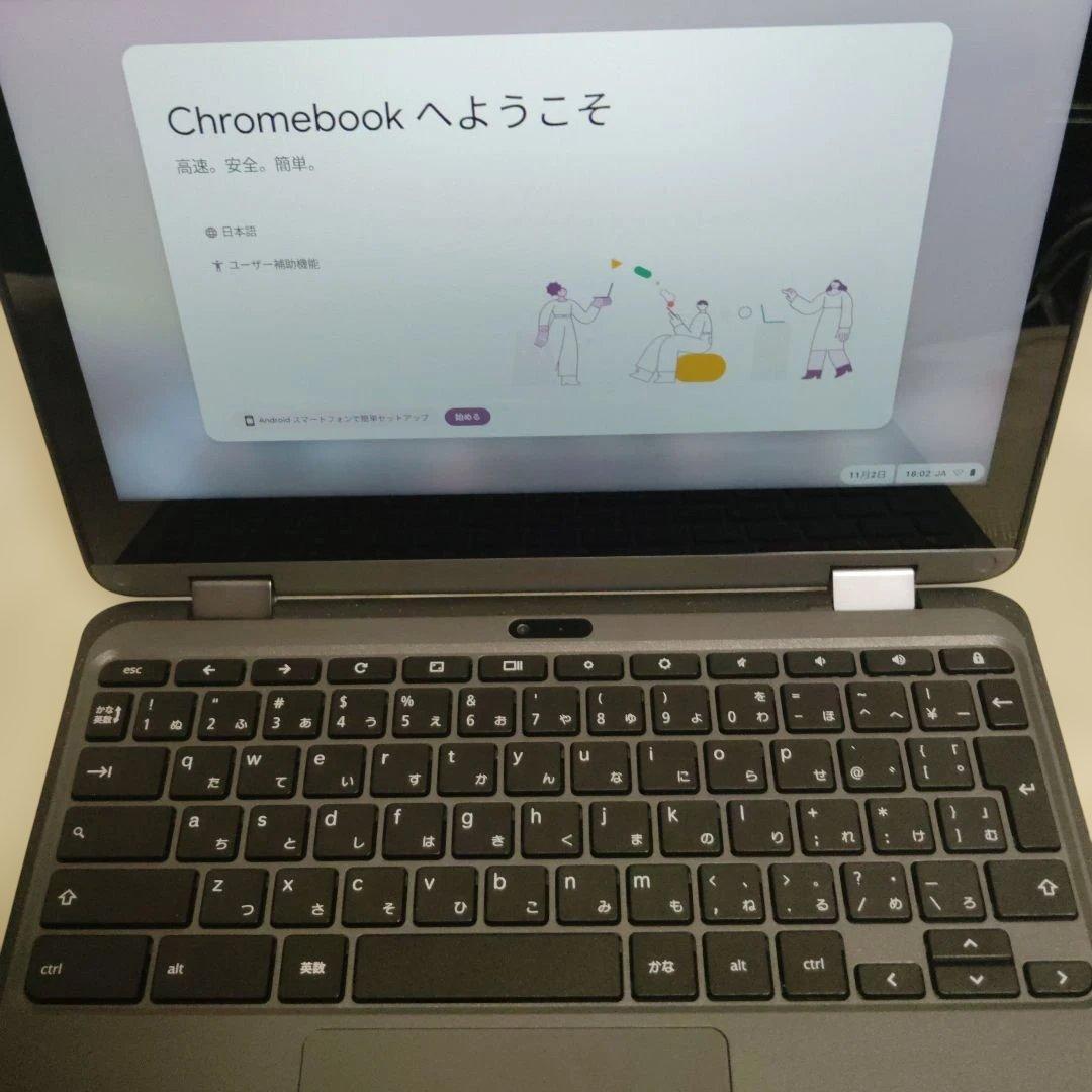 Chromebook本体 lenovo 300e Chromebook gen3