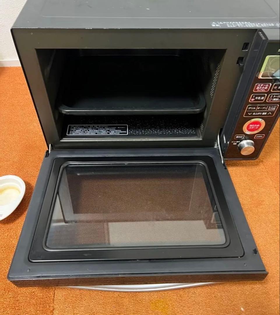 SHARP オーブンレンジ 電子レンジ　RE-SF8A-B BLACK