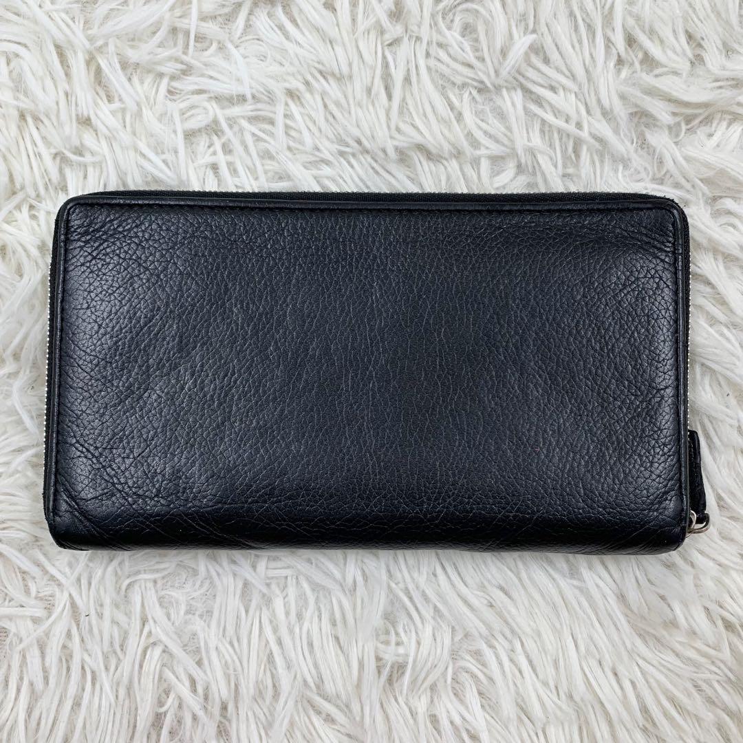 【✨希少✨】 バレンシアガ エブリデイ ラウンドファスナー 長財布 ブラック