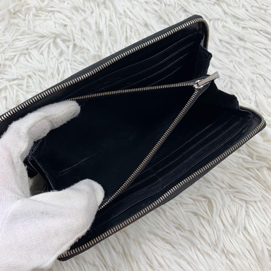 【✨希少✨】 バレンシアガ エブリデイ ラウンドファスナー 長財布 ブラック