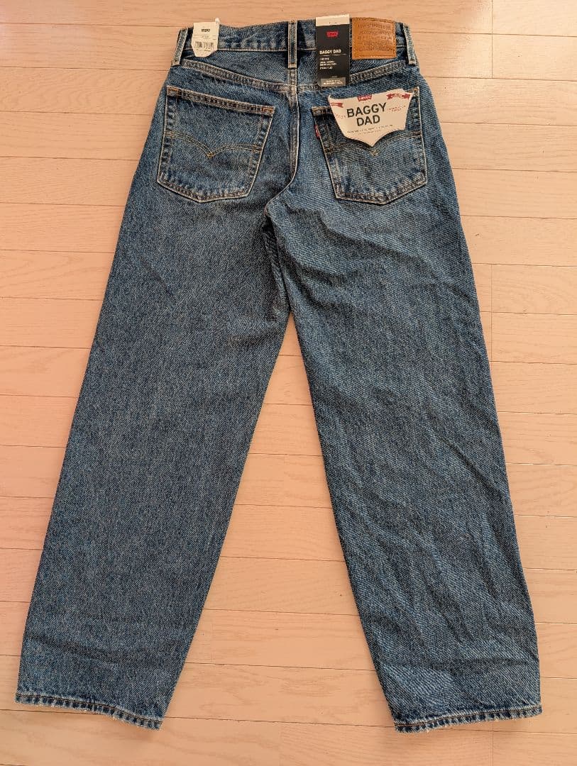 リーバイス BAGGY DAD 26インチ 新品タグ付き コットン100%