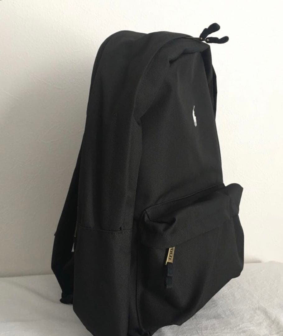 ラルフローレン リュックサック ブラック RALPH LAUREN A4対応