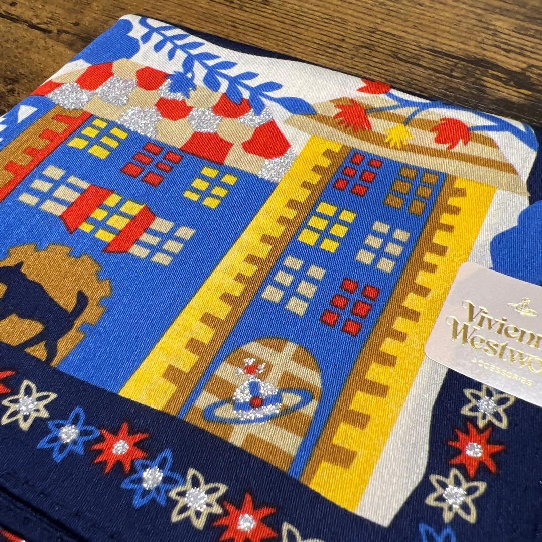 Vivienne Westwood ピンクシール付き未使用ハンカチ