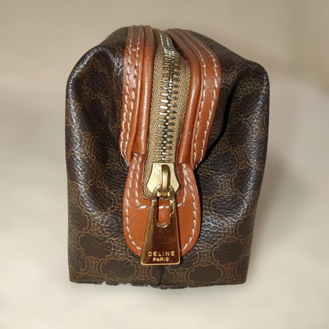 美品 CELINE セリーヌ マカダム柄 ポーチ