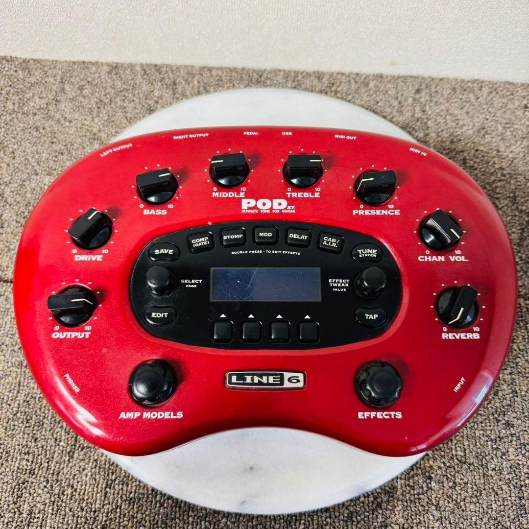 D8早い者勝ち！LINE6 POD XT アンプシミュレーター ギター製品