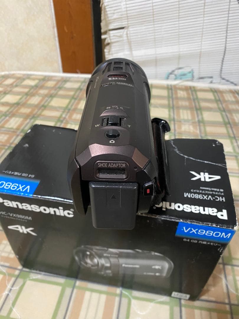 Panasonic HC-VX980M 4K ビデオカメラ　美中古