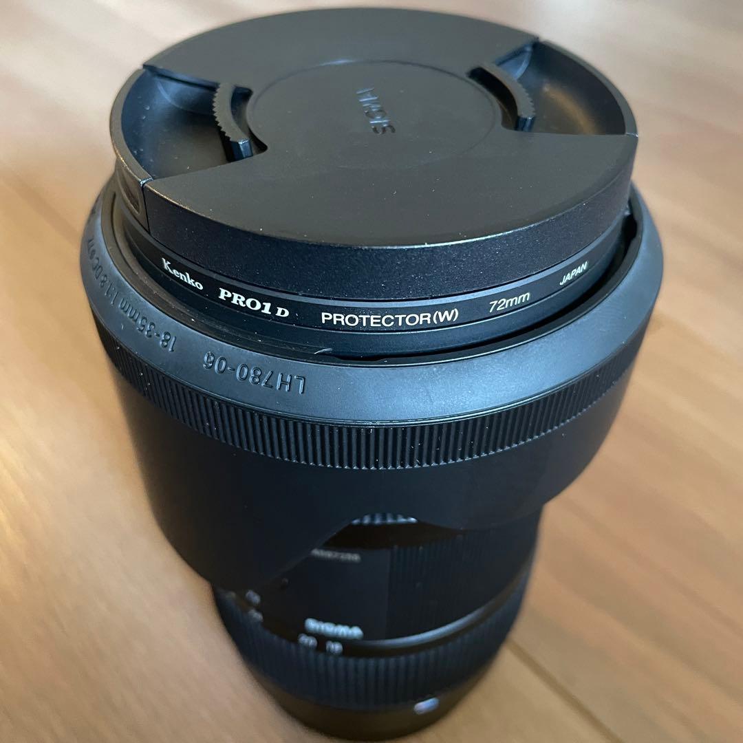 美品 SIGMA 18-35mm f/1.8 DC キャノンEFマウント シグマ