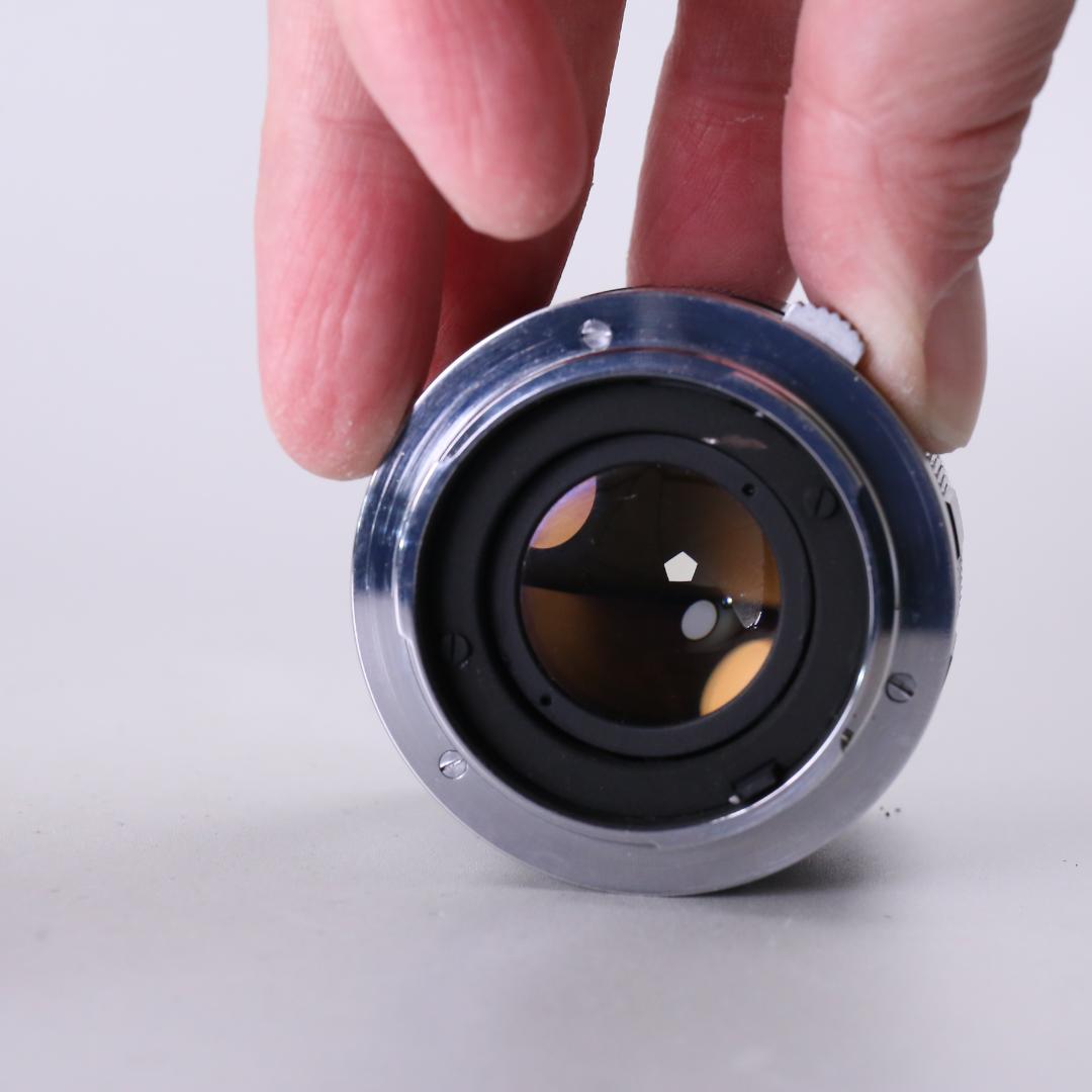 ☆良品☆OLYMPUS PEN F 40mm F1.4　花文字ブラック　＃507