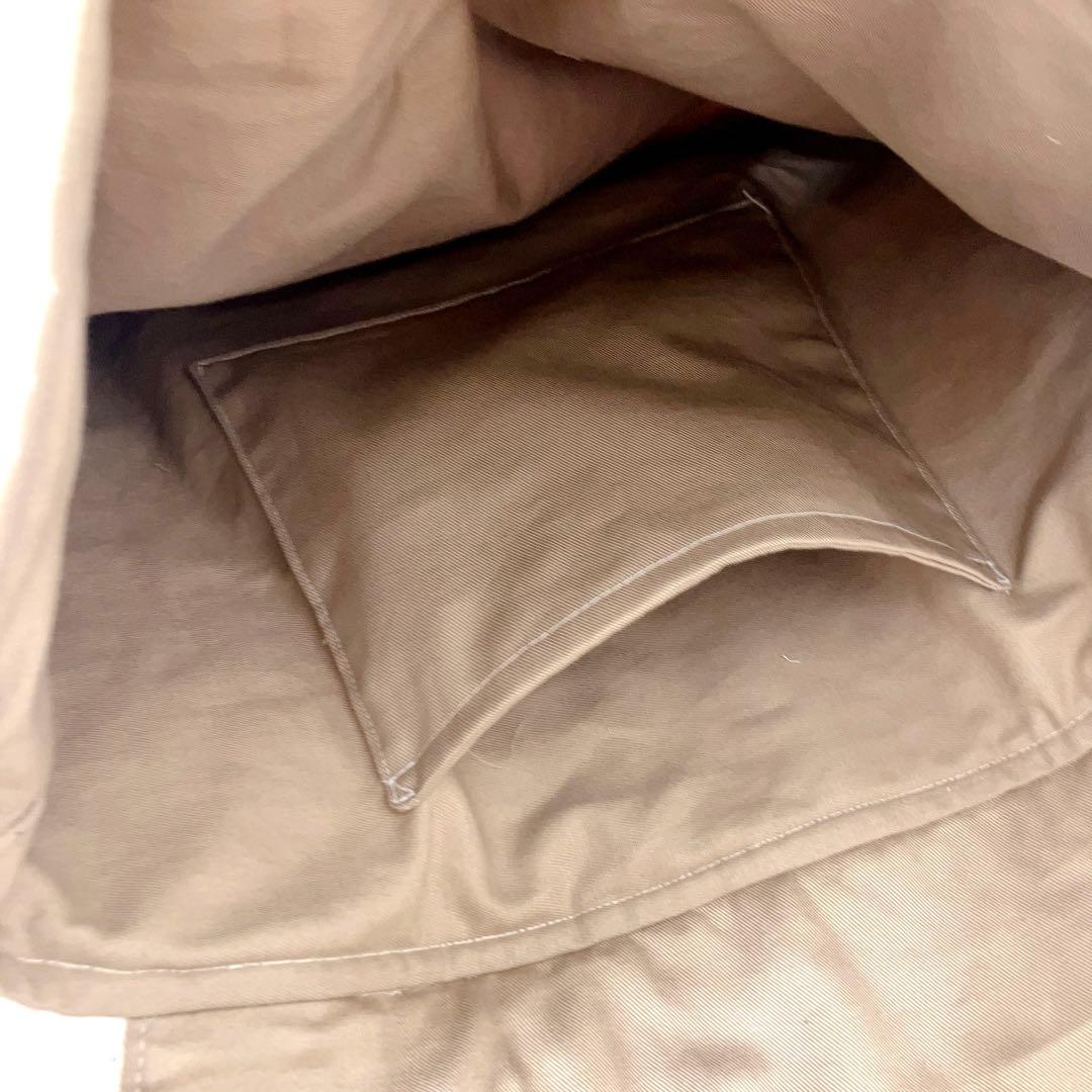 図書バッグ　コップ袋✖️2 ヌビ　木の実刺繍