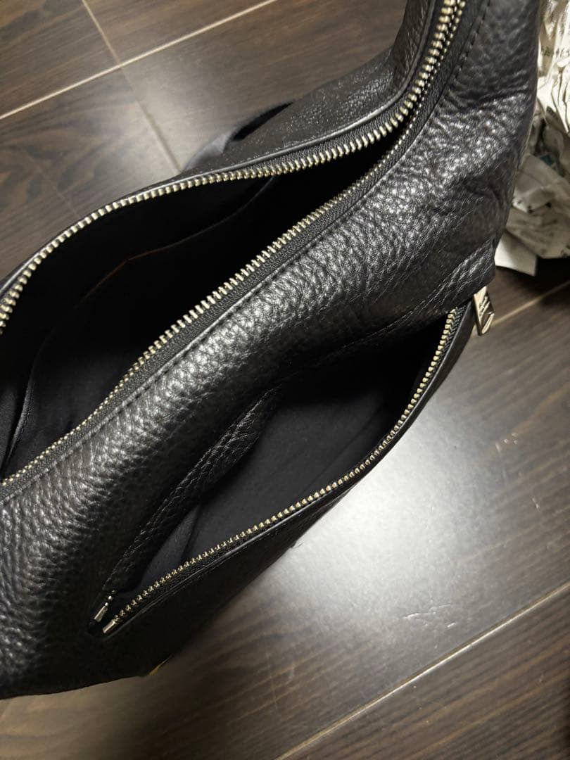 中古　Paul Smith コントラストエッジ ショルダーバッグ　ブラック黒