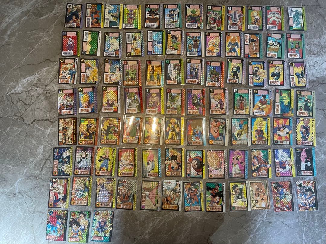 ドラゴンボールカードダス　87種87枚　(並品-下品) 当時物