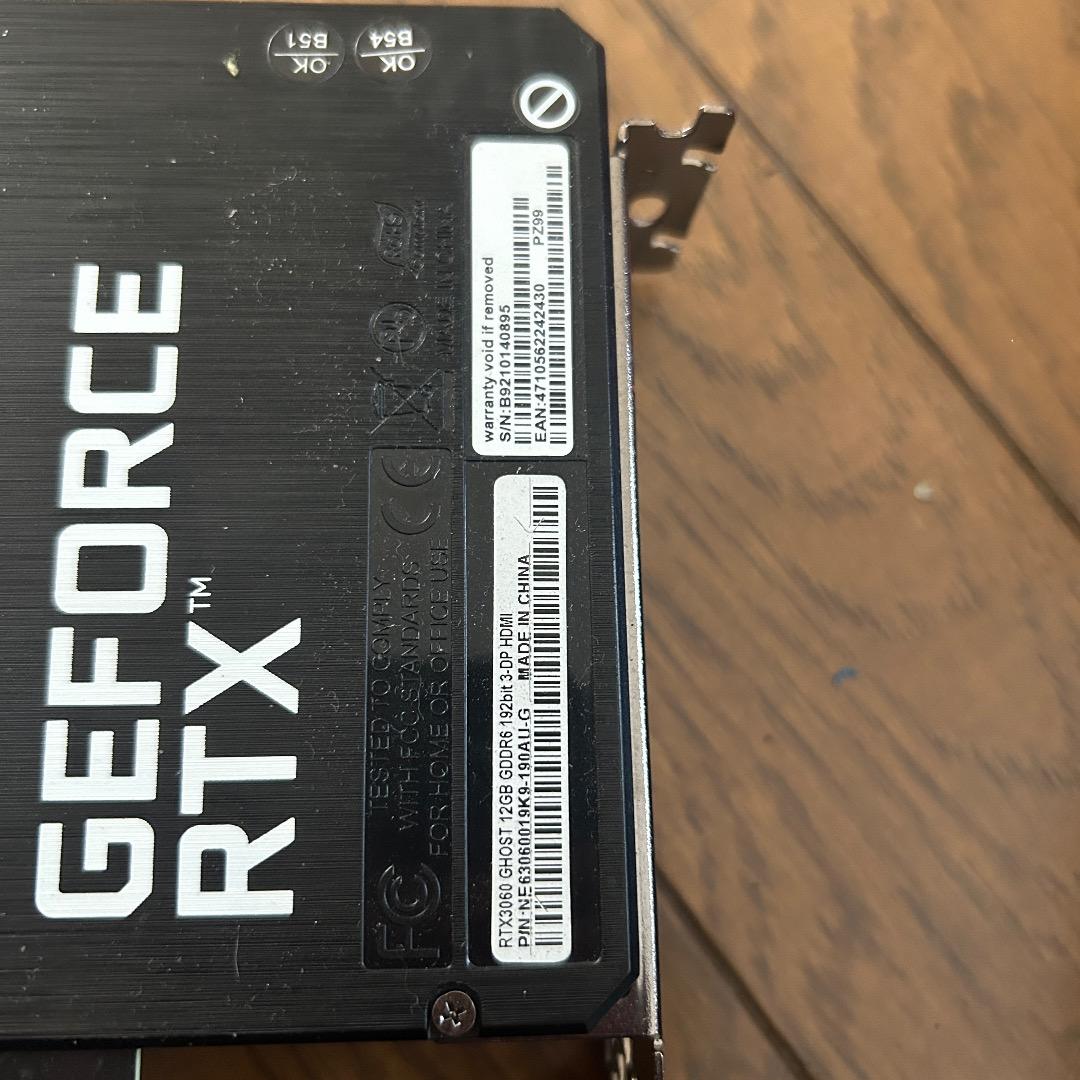 GeForce RTX3060 VRAM12GB 美品