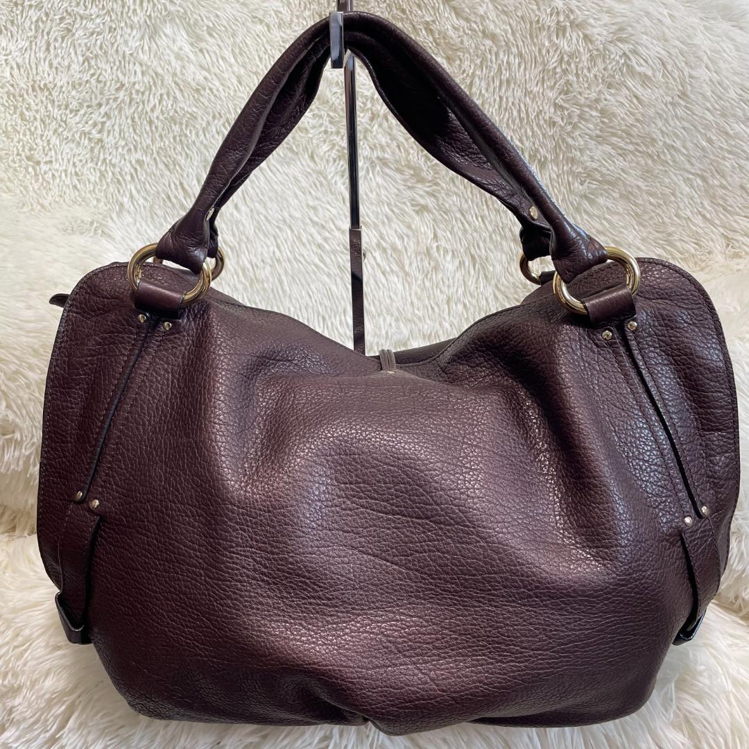 タニベン様ご予約　a715　CELINE　セリーヌ　ハンドバッグ　レザー　本革